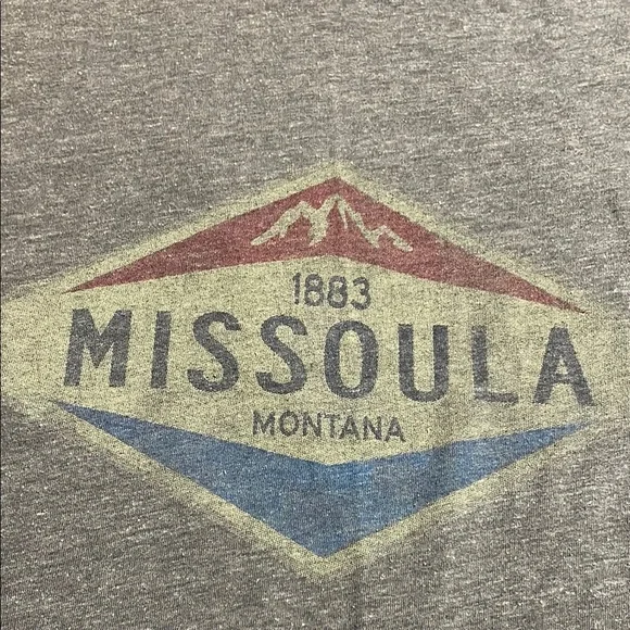 Blue 84 Heather Gray Graphic Tee - Picture 3 of 6